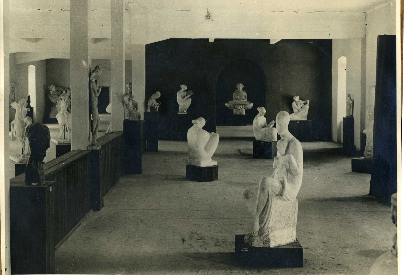 Dvorana Meštrović, Gipsoteka 1947., Fototeka Gliptoteke HAZU
