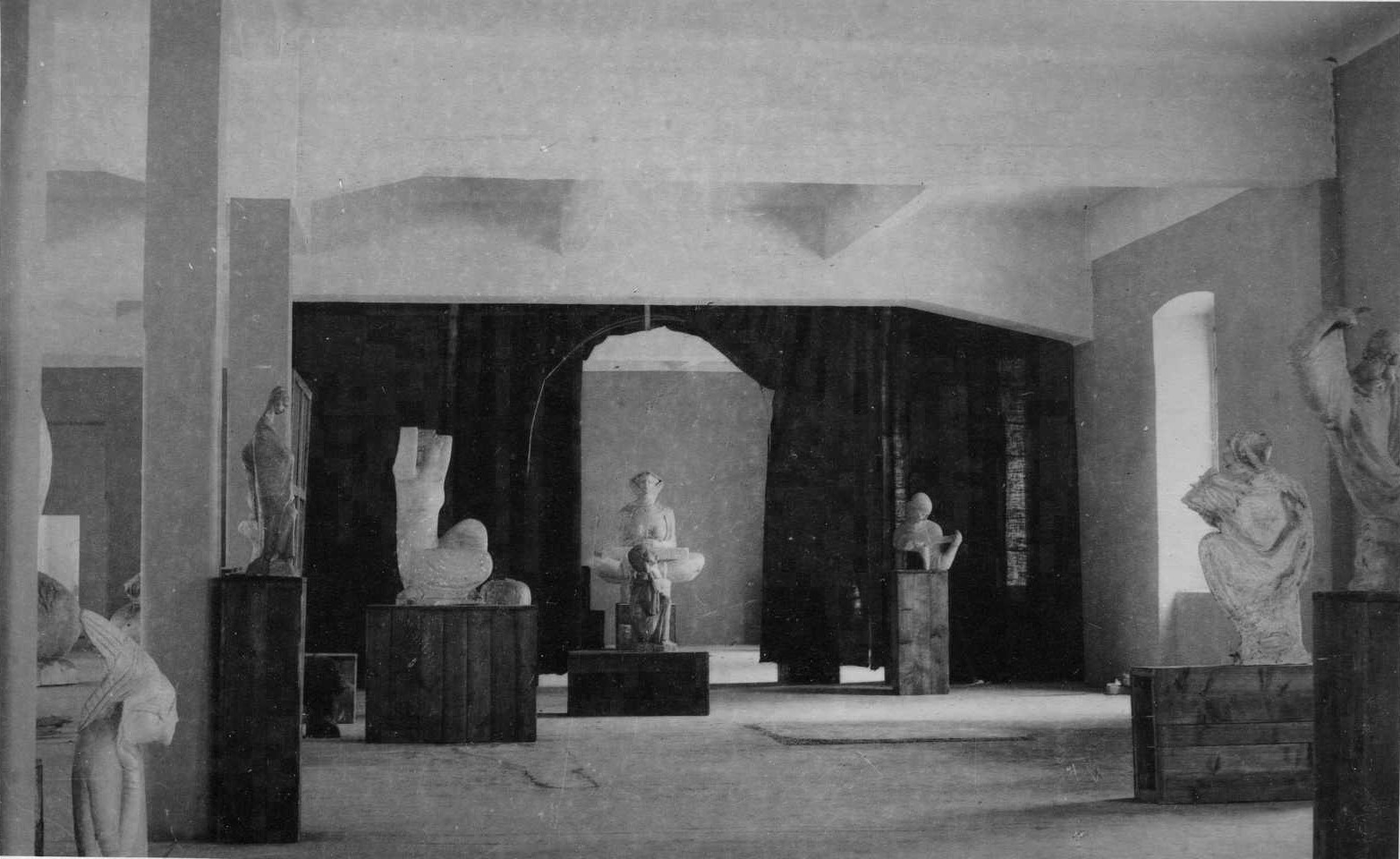 Dvorana Meštrović, Gipsoteka 1947., Fototeka Gliptoteke HAZU