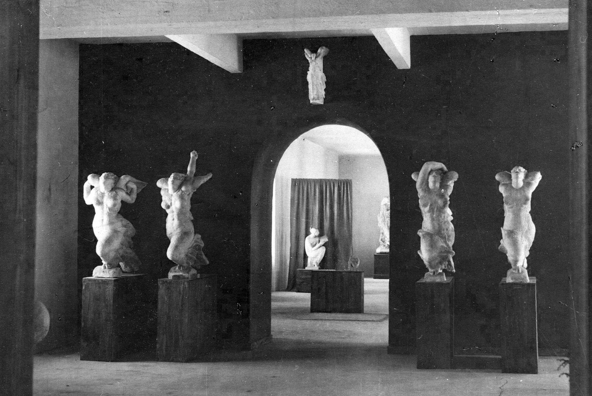 Dvorana Meštrović, Gipsoteka 1947., Fototeka Gliptoteke HAZU