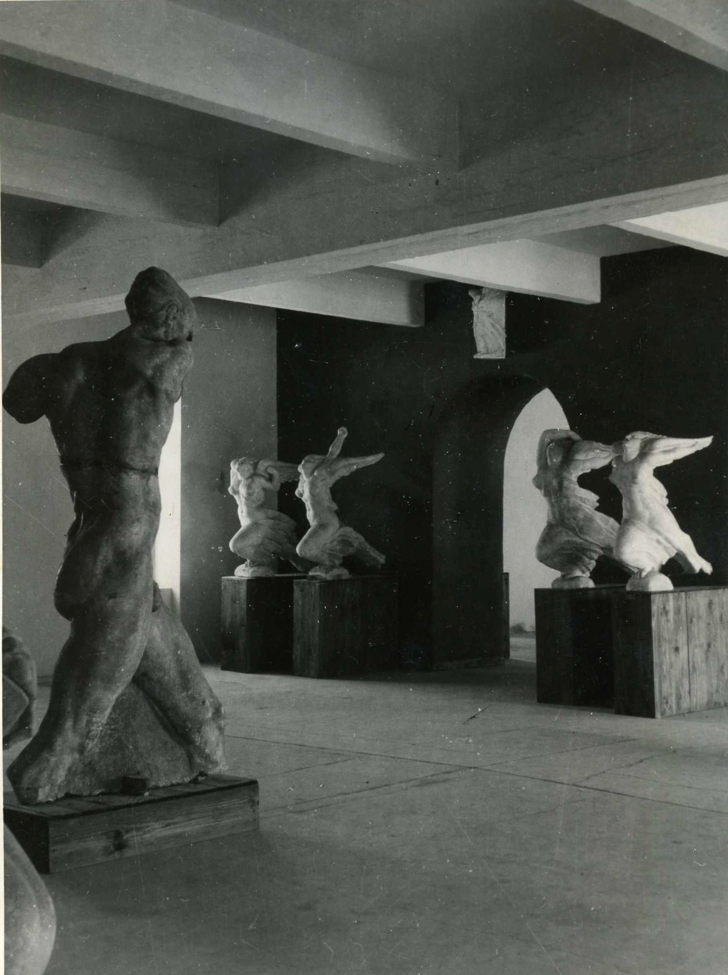 Dvorana Meštrović, Gipsoteka 1947., Fototeka Gliptoteke HAZU
